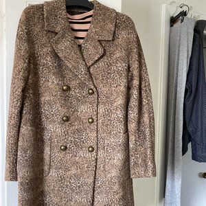 Talbots Leopard Coat